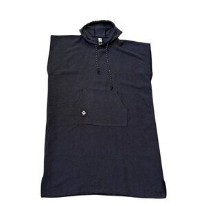 Nomadix Changing Poncho Surf Towel Quick Dry Hooded Beach Travel Gray M/L